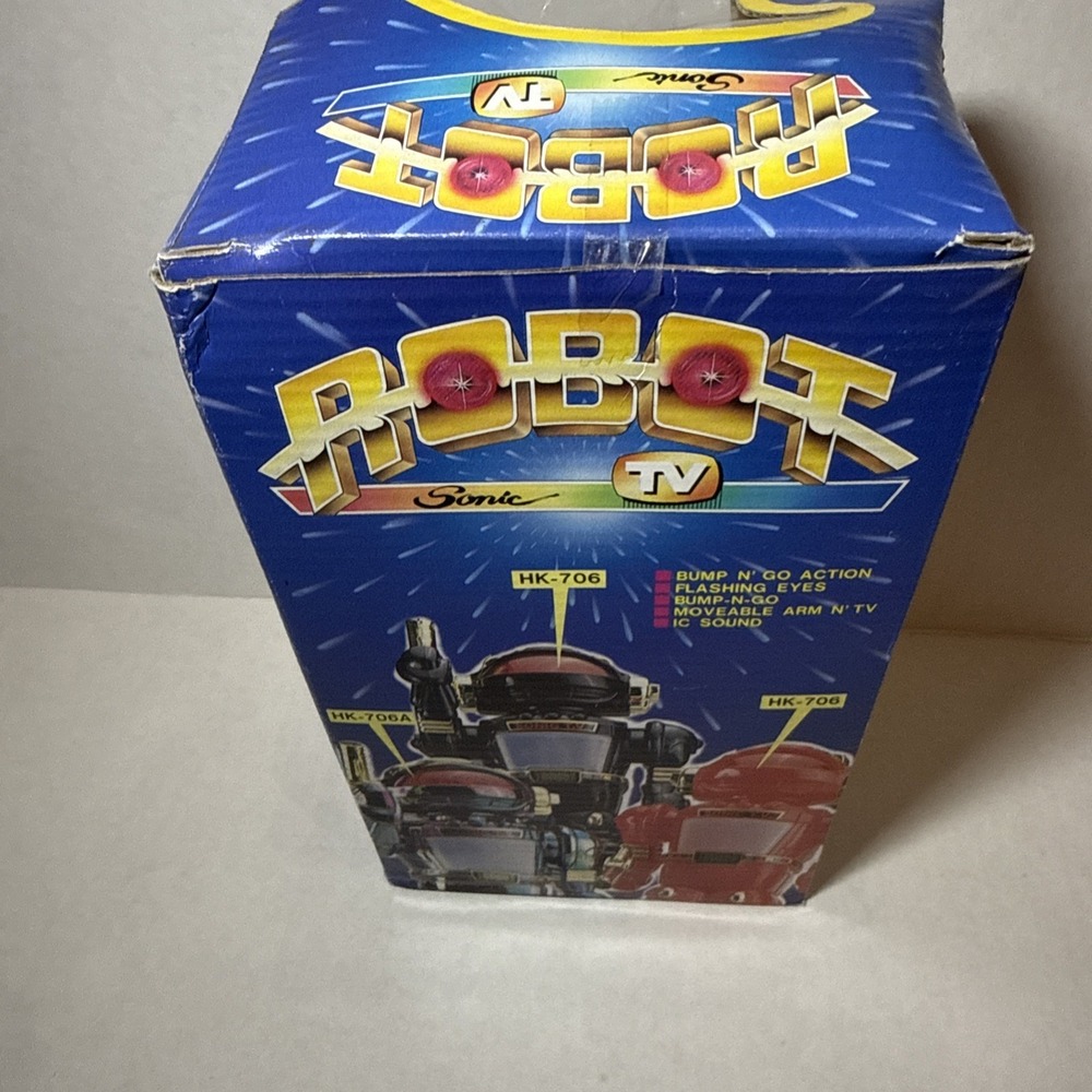 Vintage Toy Robot Sonic HK 706A New In Box Sealed 1995 READ - Picture 7 of 12
